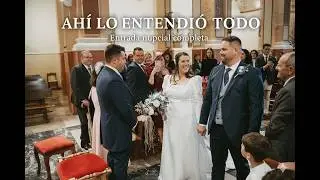Entrada nupcial completa | Mar&iacute;a & &Aacute;ngel | La m&uacute;sica lo cambi&oacute; todo
