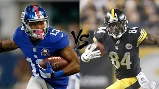 Odell Beckham Jr Vs Antonio Brown (WHO IS BETTER?) 