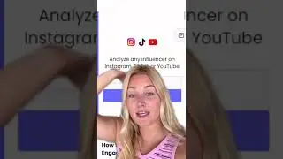 How to Calculate Instagram, TikTok and YouTube Engagement Rate - analyze engagement rate
