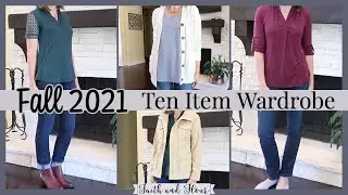 Ten Item Wardrobe Fall 2021| Autumn Capsule Wardrobe | Amazon Haul