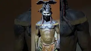 CROW WARRIOR Statue at the Top of the Rock museum. #vacation