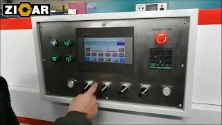 ZICAR PVC vacuum press machine membrane machine TM2480B