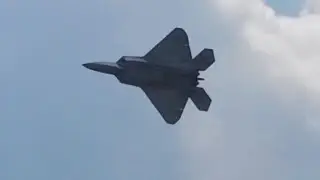 The Great Tennessee Airshow  2023 - Air Force F-22 Raptor