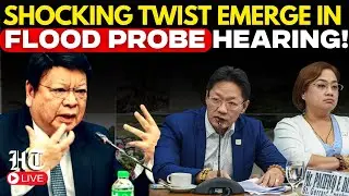 Philippines Senate Hearing LIVE: Lawmakers Ugly Clash Over Flood Project Scam |Blue Ribbon Committee
