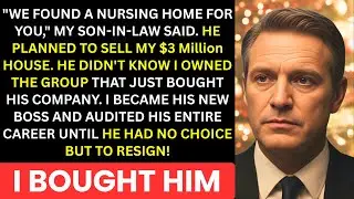 My SIL Tried to Put Me in a Nursing Home for My $3M Mansion — He Didn’t Know I Owned The Company He…