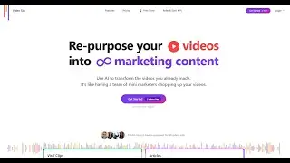 Video Tap software review. AI reel maker. AI Blog post from video.