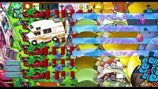 PVZ 1 Fusion 3.3 Challenge!! Team Inferno VS Team Obsidian VS 300 Zombie Random - Who Will Win?