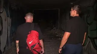 Walking through Las Vegas' underground tunnels where unhoused individuals shelter from extreme heat