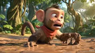 The Clever Monkey & Wise Elephant 🐘🐒 | Best Hindi Cartoon Story #cartoon #hathiraja #bandar #jungle 