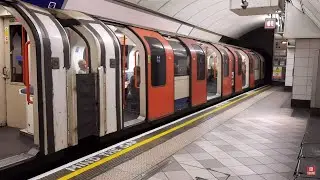 Central Line 1992 Stock | Central line 1992TS Departing Bank Station | Central Line