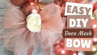 🎀 Легкий декоративный сетчатый бант своими руками - как сделать и завязать 🎀