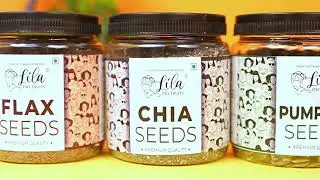 Discover the Ultimate Seed Combo: Sunflower, Pumpkin, Chia, and Flax Seeds for Health and Nutrition!
