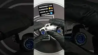 Chevrolet Silverado 4x4 con suspenci&oacute;n #hotwheels #custom