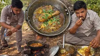 Making Delicious Chicken in the Forest for $250! 🌳🍗😋
