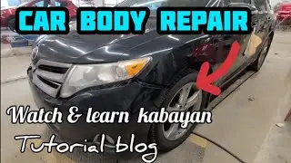Paano mag Car body repair | easy to learn kabayan | Car Dent Repair | LimAutoCare