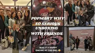 POP MART - ПОЧЕМУ ТАК СЕРЬЕЗНО? СЕРИАЛ - РАСПАКОВКА КОРОБКИ-ПОДВЕСКИ С ДРУЗЬЯМИ 😂
