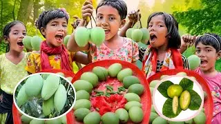 MANGO MASALA | Traditional Omani Shuwa Recipe Cooking in Indian Village @VillageCookingChannel