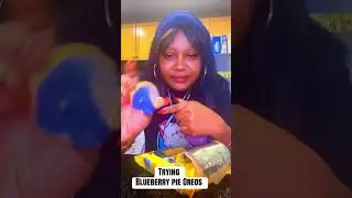 TRYING BLUEBERRY PIE OREOS WITH THE SWEETIE FOODIES MUNDANELY LADY V UNMAGICKAL SESSIONS