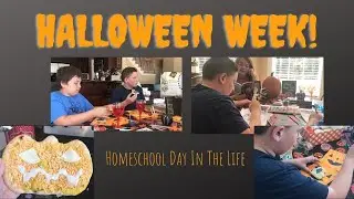 Homeschool Day In the Life | Halloween Week | Homeschool | Poetry Tea Time