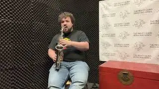 C.G. Conn F-Mezzo Soprano Saxophone played by Jackson Cotugno.