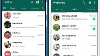 Jiochat vs whatsapp| comparison between jiochat and whatsapp