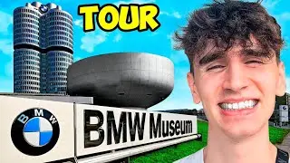 I Went To The BMW FACTORY! (BMW Welt + Factory Tour)