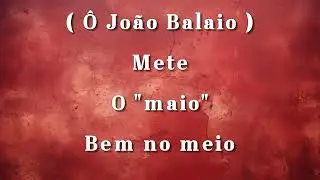 Boca Livre - Jo&atilde;o Balaio   (Jambalaya, On The Bayou)   (Ao Vivo)   (Playback & Backing)