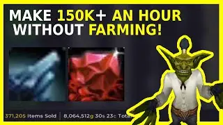 How to Make 150,000 World of Warcraft Gold in only 1 HOUR!