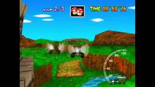 Mario Kart 64 - Hyrule Field 3lap 1'31