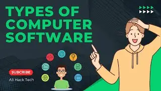 Different Types of Software | Various of Computer Software | System, Application, Utility, Driver |