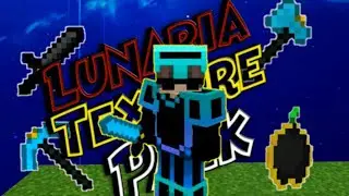 💙!TEXTURE PACK LUNARIA EDIT V1!🖤 MCPE