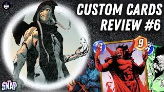GAME-CHANGING 6-COSTS | Custom Card Review #6 | Marvel Snap