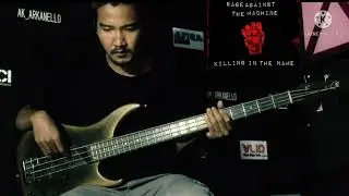 Cover bass &ldquo;killing in the name&rdquo; RATM #ratm #killinginthename #indobassgram