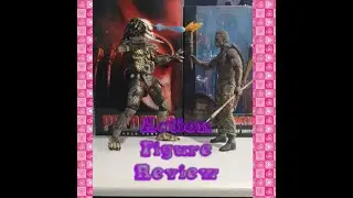 Neca Ultimate jungle hunter & jungle disguise Dutch figures review / Predator month part 2