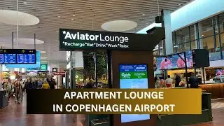 Best Lounge in Copenhagen Airport?  |  Aviator Apartment Lounge in Copenhagen Airport
