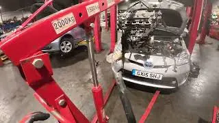wkladam silnik toyota prius 3 czesc 2