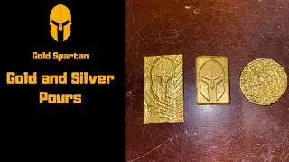 BRAND NEW Gold Spartan Gold and Silver Custom Pours