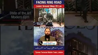 Tycoon Terraces Bahria Town Lahore Apartments & Commercial Shops for sale on Installments