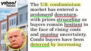 Изучайте английский язык по новостям &mdash; Рынок кондоминиумов в США переживает глубокий спад (B-3) И...