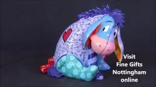 Disney Britto Eeyore Figurine - Disney Showcase Collection Pooh 4050481