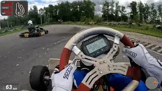 Rotax Max, Tony kart, track Izhorez, St-Petersburg / onboard 4k