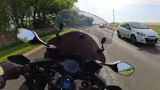 Gullane to Seton Sands - Honda VFR800