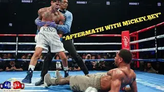 POST FIGHT REACTION WITH SPECIAL GUEST: MICKEY BEY DEVIN HANEY LOSE TO RYAN GARCIA & DROPPED 3 TIMES
