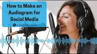 How To Create an AudioGram For Facebook, Instagram and More!