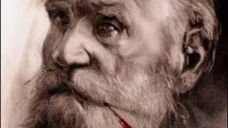 25.02.2022, ritratto di Lev Tolstoj.