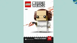 41628 Princess Leia Organa LEGO&reg; Brickheadz Manual at the Brickmanuals Instruction Archive