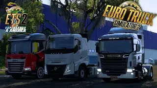 🔴EAA EURO TRUCK SIMULATOR 2 - COMBOIO COM A GALERA - !Pix !Setup !Twitch