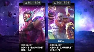 Best Reward ! Odin's Gauntlet Event Tier 7 Breakdown | Low Skill | Marvel Contest Of Champions