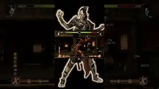 Fazendo Um Combo com a Sheeva 64% No MK9 #sheeva #mk9 #shorts