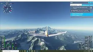 MSFS 2020 - Denali to Talkeetna - Daher TBM 930 - bonus crash at end
